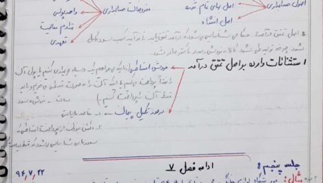 جزوه اصول حسابداری دو PDF