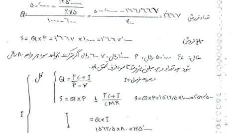 جزوه مروری جامع بر حسابداری صنعتی PDF