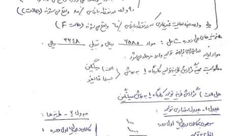 جزوه حسابداری صنعتی دو پروانه مطیع PDF