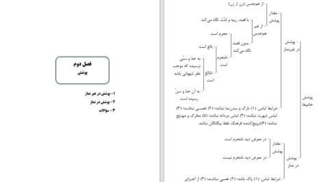 کتاب پرتوی از احکام ویژه دختران و بانوان محمد وحیدی PDF
