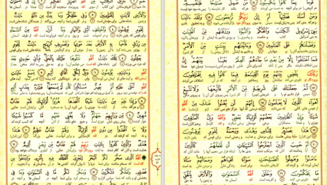کتاب ترجمه تحت اللفظی قرآن کریم محمد علی کوشا PDF