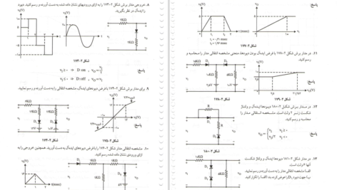 کتاب تحلیل و طراحی مدارهای الکترونیک جلد 1 تقی شفیعی PDF