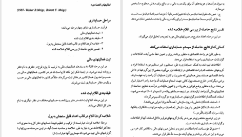 کتاب اصول حسابداری جلد اول ویدا مجتهد زاده PDF