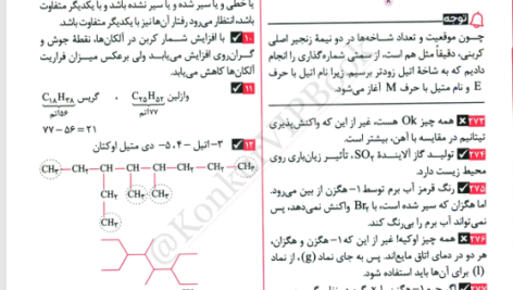 کتاب عبارت نامه شیمی کنکور محمد حسین انوشه PDF