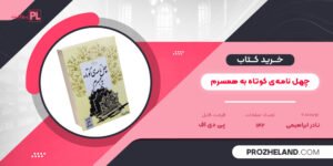 کتاب چهل نامه‌ی کوتاه به همسرم نادر ابراهیمی PDF