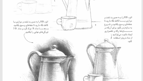 کتاب آموزش طراحی با مداد فریبرز فرید افشین PDF