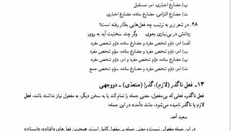 کتاب دستور زبان فارسی 1 حسن احمدی گیوی PDF