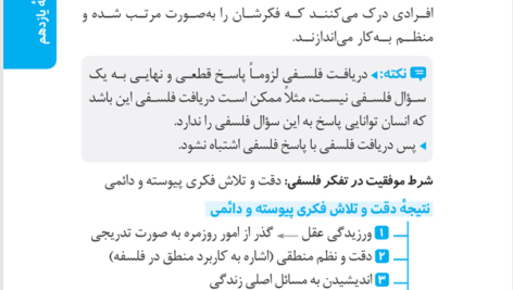 کتاب فلسفه و منطق کنکور رشته انسانی مهر و ماه PDF